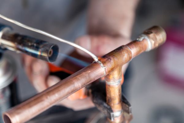 Copper Pipe Leak Patching