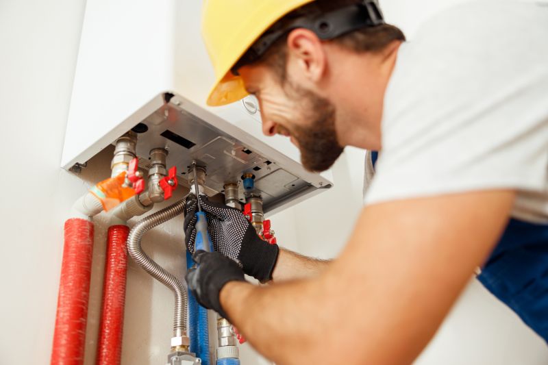 Plumber Using Diagnostic Tools